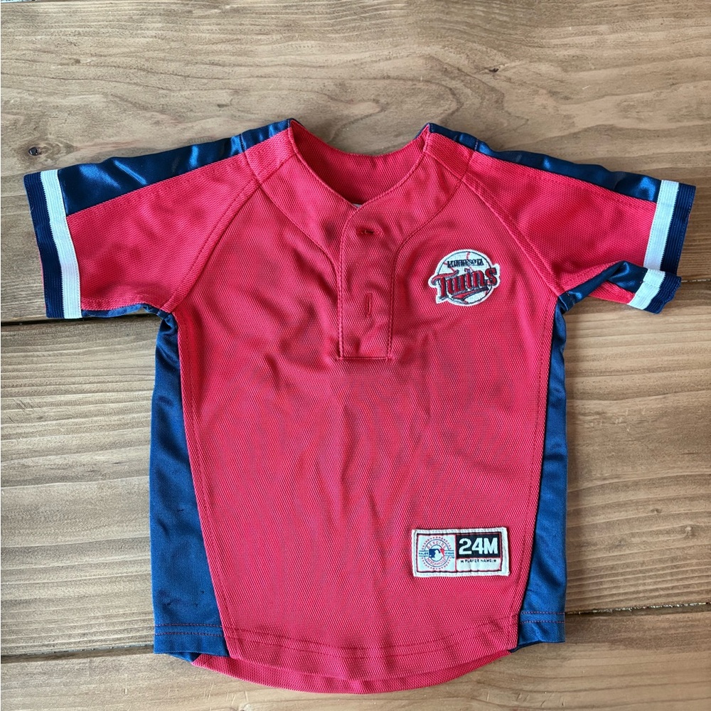 Twins Jersey Blue and Red 24M